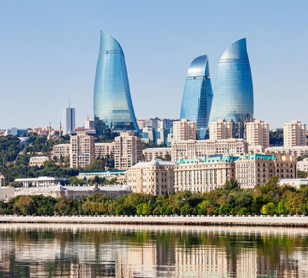 Arrival in Baku
